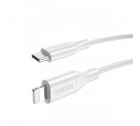 Кабель Choetech IP0040-WH ,Power Delivery (PD), C-тато/Lightning, 1 м.