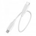 Кабель Choetech IP0040-WH ,Power Delivery (PD), C-тато/Lightning, 1 м.
