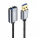 Подовжувач Choetech XAA001-BK, преміум якість USB 3.0 A-тато/A-мама, 2 м.