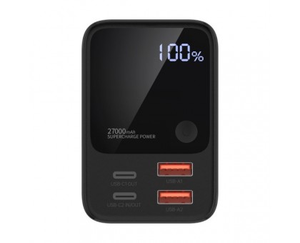 Портативний зарядний пристрій , 27000 mA, Choetech B635-BK чорний