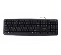 Клавіатура Gembird KB-U-103-UA, USB, українська розкладка, чорний колір