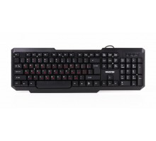 Клавіатура Maxxter KB-211-U, USB, українська/російська розкладка, чорного кольору
