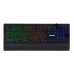 Клавіатура Maxxter KB-301-UL, USB, підсвітлення клавіш, чорного кольору
