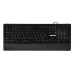 Клавіатура Maxxter KB-301-UL, USB, підсвітлення клавіш, чорного кольору