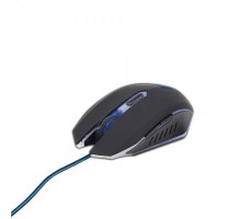 Оптична ігрова мишка Gembird MUSG-001-B, USB інтерфейс, синій колір