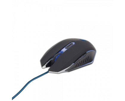 Оптична ігрова мишка Gembird MUSG-001-B, USB інтерфейс, синій колір