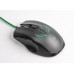 Оптична ігрова мишка Gembird MUSG-003-G, USB інтерфейс, зелений колір
