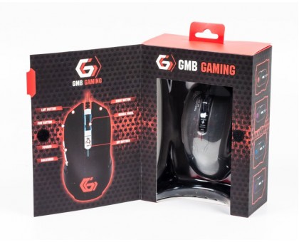 Оптична ігрова мишка Gembird MUSG-005, USB інтерфейс Оптична ігрова мишка Gembird MUSG-005, USB інтерфейс