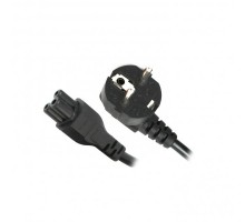 Кабель силовий Maxxter CL-15-6 CEE7/7-C5, довжина 1.8 м, із заземленням, для ноутбука, 3*0.5 мм