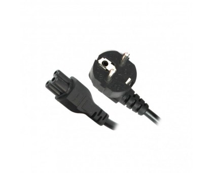 Кабель силовий Maxxter CL-15-6 CEE7/7-C5, довжина 1.8 м, із заземленням, для ноутбука, 3*0.5 мм Кабель силовий Maxxter CL-15-6 CEE7/7-C5, довжина 1.8 м, із заземленням, для ноутбука, 3*0.5 мм