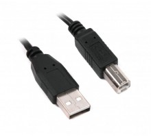 Кабель Maxxter U-AMBM-15 4.5м., USB2.0, 4.5м. чорного кольору