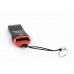 Зовнішній картрідер FD2-MSD-2, USB 2.0, для MicroSD
