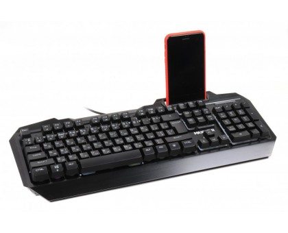 Ігрова клавіатура Maxxter KBG-201-UL, з підсвітленням, чорного кольору Ігрова клавіатура Maxxter KBG-201-UL, з підсвітленням, чорного кольору