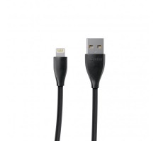 Кабель Maxxter UB-L-USB-01BK, USB 2.0 А-тато/Lightning, 1.0 м.