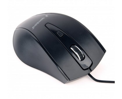 Оптична мишка Gembird MUS-4B-02, USB интерфейс, чорний колір Оптична мишка Gembird MUS-4B-02, USB интерфейс, чорний колір