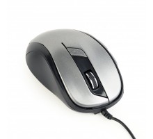 Оптична мишка Gembird MUS-6B-01-BG, USB інтерфейс, сіро-чорного кольору