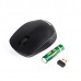 Мишка бездротова Maxxter Mr-420, USB, 1200 dpi, чорнa