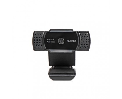 Веб камера USB 2.0 WC-FHD-AF-01, FullHD 1920x1080, Auto-Focus, чорний колір Веб камера USB 2.0 WC-FHD-AF-01, FullHD 1920x1080, Auto-Focus, чорний колір