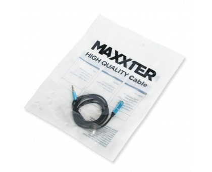 Аудіо-кабель Maxxter A-3434-1m, 4 пін, 3.5 мм. тато/3.5мм мама, довжина 1 м. Аудіо-кабель Maxxter A-3434-1m, 4 пін, 3.5 мм. тато/3.5мм мама, довжина 1 м.