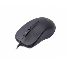 Миша дротова Maxxter Mc-3B01, оптична, 3 кнопки, USB, 1000 dpi, чорнa