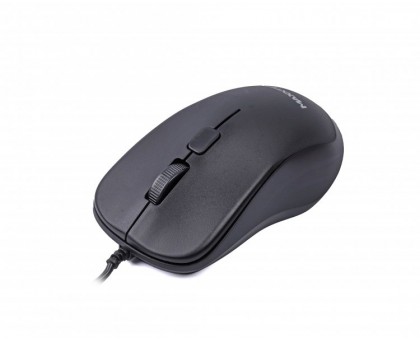 Миша дротова Maxxter Mc-3B01, оптична, 3 кнопки, USB, 1000 dpi, чорнa Миша дротова Maxxter Mc-3B01, оптична, 3 кнопки, USB, 1000 dpi, чорнa