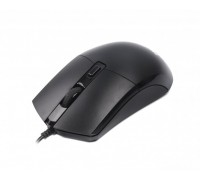 Миша дротова Maxxter Mc-4B01, оптична, 4 кнопки, 2400 DPI, USB, чорна