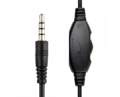 Навушники стерео накладні Gembird MHS-03-BKRD, з мікрофоном, 3.5 Jack 1x4-pin, чорний з червоним Навушники стерео накладні Gembird MHS-03-BKRD, з мікрофоном, 3.5 Jack 1x4-pin, чорний з червоним