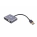 Адаптер-перехідник USB на HDMI/VGA Maxxter V-AM-HDMI-VGA