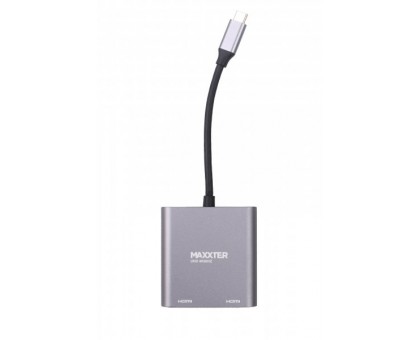 Адаптер-перехідник USB-C на 2xHDMI Maxxter V-CM-2HDMI Адаптер-перехідник USB-C на 2xHDMI Maxxter V-CM-2HDMI