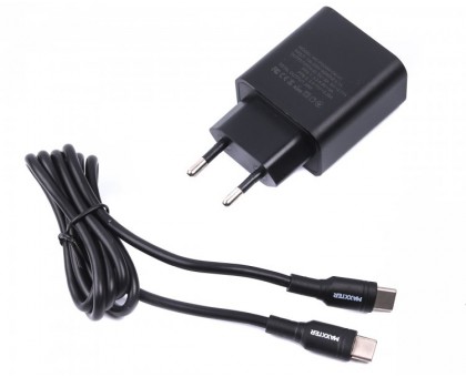 Мережеве ЗУ WC-PD25W-CtC-01, 1 USB + Кабель Type-C to Type-C (Power Delivery 25W) 5V / 3A-9V / 2.77A, PPS (Programmable Power Supply) Мережеве ЗУ WC-PD25W-CtC-01, 1 USB + Кабель Type-C to Type-C (Power Delivery 25W) 5V / 3A-9V / 2.77A, PPS (Programmable Power Supply)