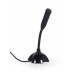 Мікрофон настільний Gembird MIC-DU-02, USB-підключення, чорний