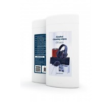 Спиртові серветки чистячі в тубі CK-AWW50-01, для TFT / LCD, 50 шт.
