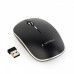 Бездротова оптична мишка Gembird MUSW-4BS-01, USB, 1600 dpi, безшумна, чорна