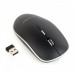 Бездротова оптична мишка Gembird MUSW-4BS-01, USB, 1600 dpi, безшумна, чорна