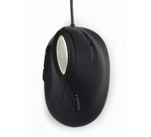 Оптична ергономічна миша MUS-ERGO-03, USB інтерфейс, чорний