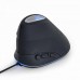 Оптична ергономічна миша MUS-ERGO-03, USB інтерфейс, чорний