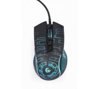 Оптична ігрова миша MUSG-RGB-01 USB інтерфейс, пiдсвiчування