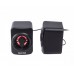 Колонки акустичні Maxxter CSP-U005RGB, 6 Вт, USB живлення, RGB підсвічування, чорні