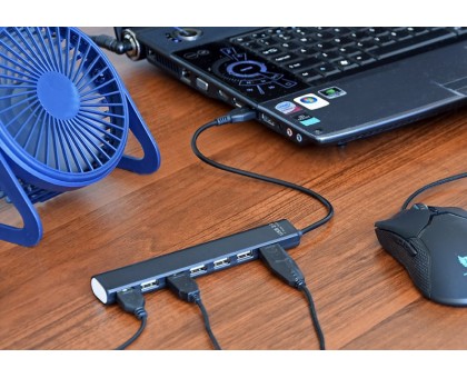 Хаб Gembird UHB-U2P7-04 на 7 портів USB 2.0 Хаб Gembird UHB-U2P7-04 на 7 портів USB 2.0