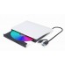 Зовнiшній DVD Gembird DVD-USB-03-BW, USB3.0, бiлий