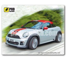 Килимок для мишки Podmyshku Mini cooper, пластик.