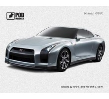 Килимок для мишки Podmyshku Nissan GT-R, пластик.