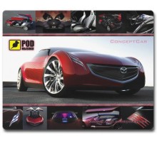 Килимок для мишки Podmyshku Mazda, пластик.