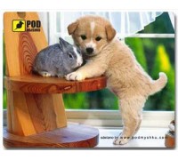 Килимок для мишки Podmyshku Цуценятко, пластик.
