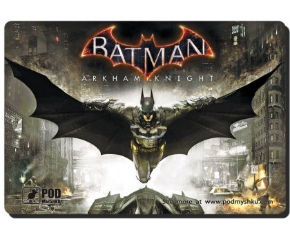 Килимок для мишки Podmyshku Batman , ігровий, тканина, розмір М Килимок для мишки Podmyshku Batman , ігровий, тканина, розмір М