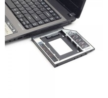 Адаптер Gembird MF-95-02 для ноутбука у відсік CD-ROM 12.5 мм