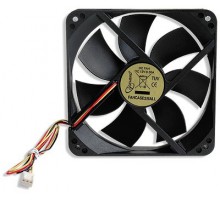 Вентилятор Gembird FANCASE3/ball, для корпусу, 120х120х25мм, з кулькопідшипником