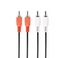 Кабель Cablexpert CCA-2R2R-15M, 2RCA-2RCA, 15 метрів