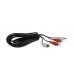 Кабель Cablexpert CCA-2R2R-6, 2RCA-2RCA, 1,8 метра