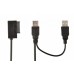 Перехідник Cablexpert A-USATA-01 з USB 2.0 на Slimline SATA 13 pin